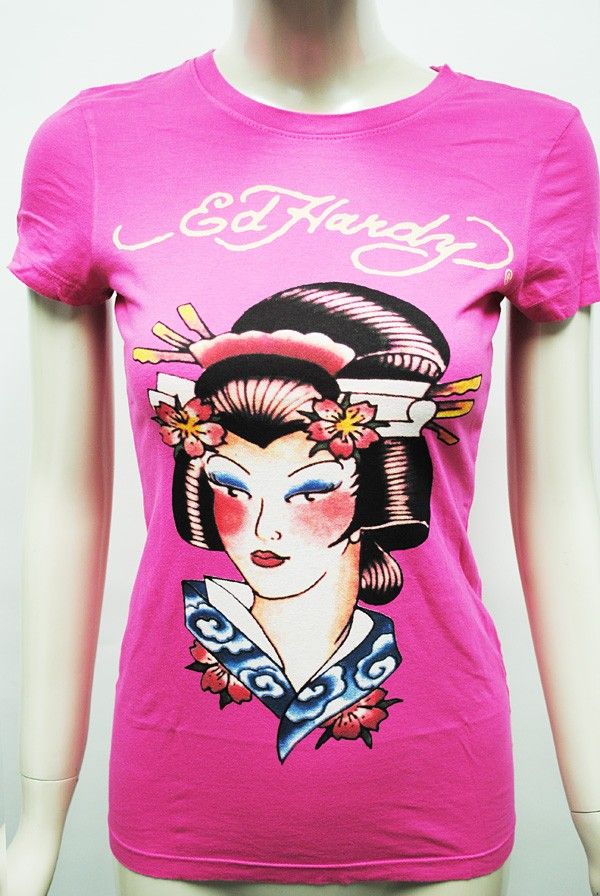  Ed Hardy Geisha Shirt 100 Authentic