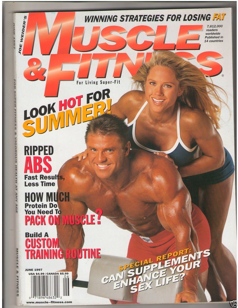  Fitness Bodybuilding Magazine Monica Brant Eddie Robinson 6 97