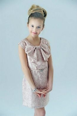 Elisa B by Lipstik Girls Designer Pink Bow Party Special Occasion