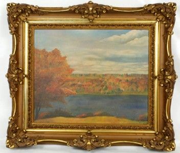 John Edward Walker 1880 1940 O C to $29 000 Antique 19th Century Oil