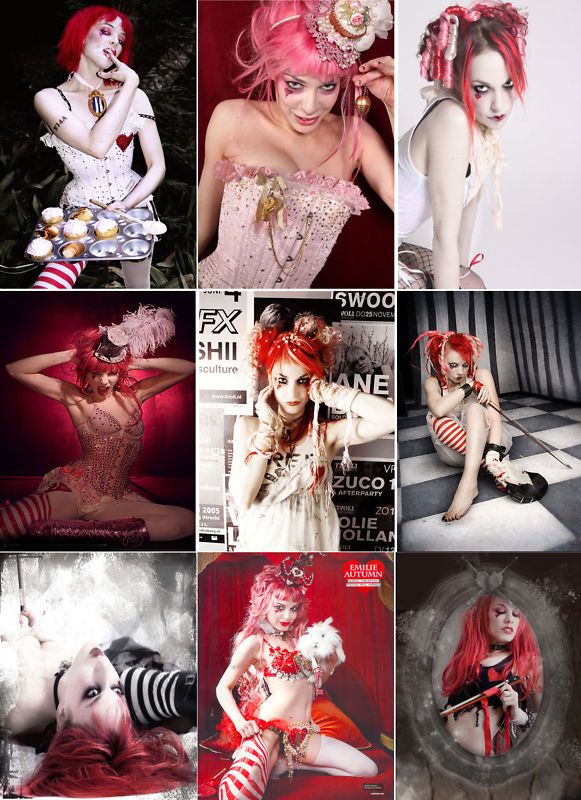 RockN The Asylum Emilie Autumn Stickers $9 99