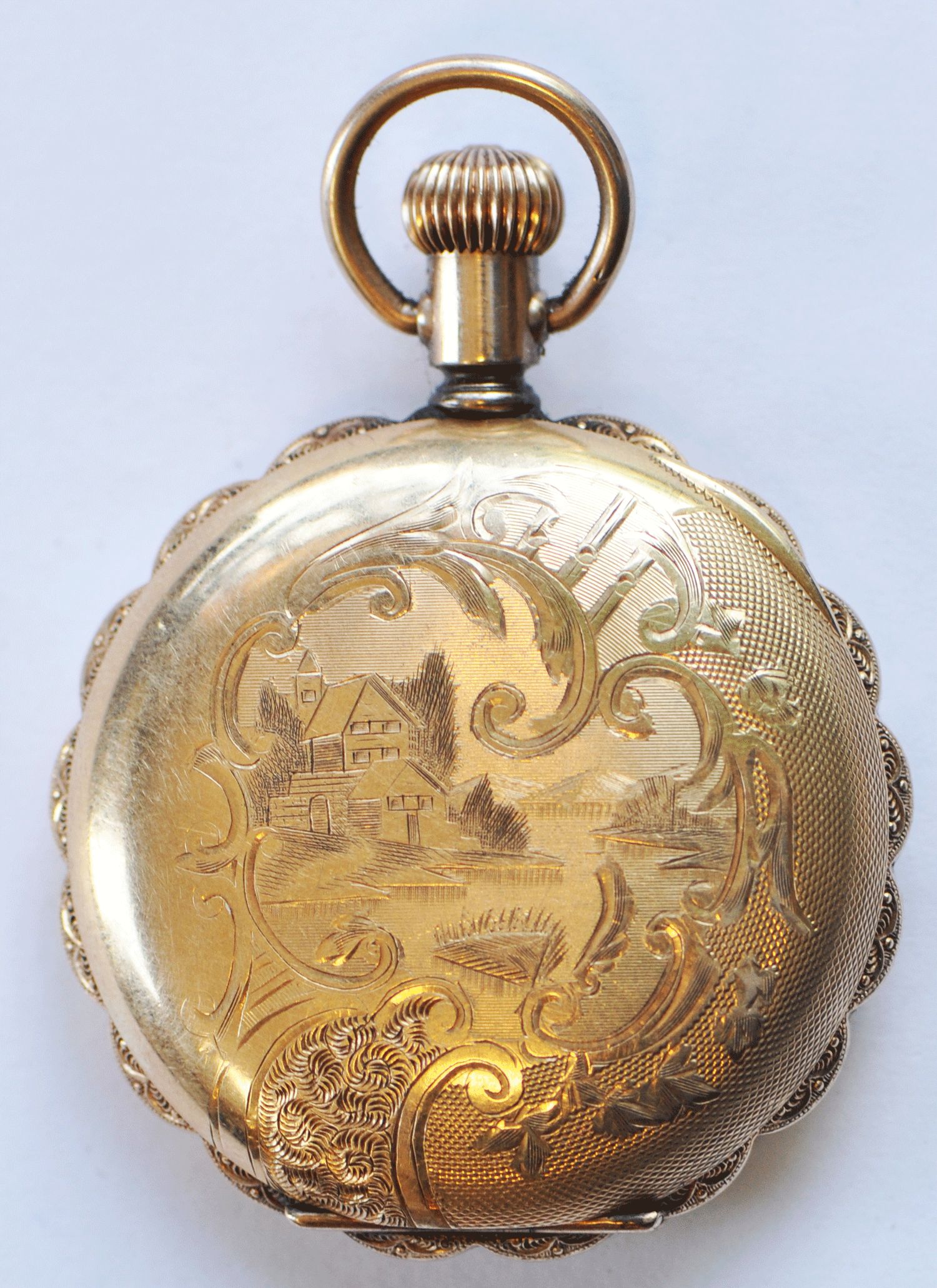 Elgin Size 6 Grade 119 Pocket Watch 20yr Beautiful Gold Filled Hunters