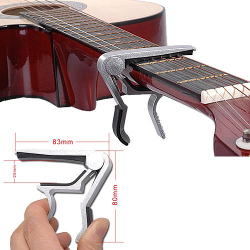  Modified Tone Alloy Capos Clamp Key Acoustic Electric Guitar Hot Sale