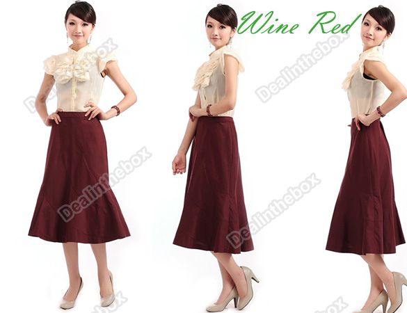 2012 New Womens Retro England Hemline Gentlewoman Wool