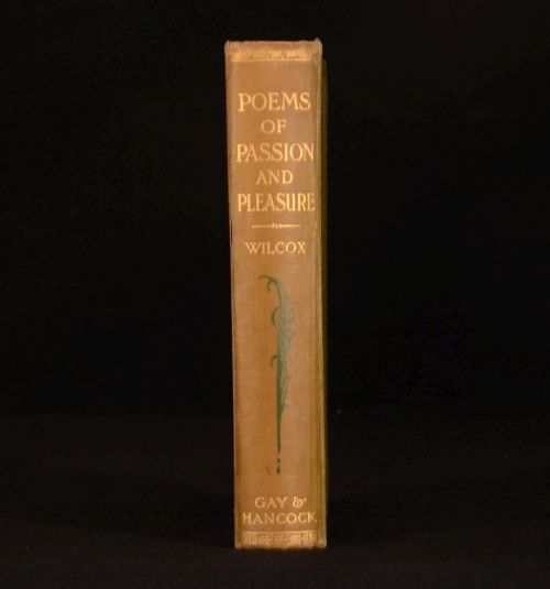 1914 Poems of Passion and Pleasure Ella Wheeler Wilcox Colour Plates