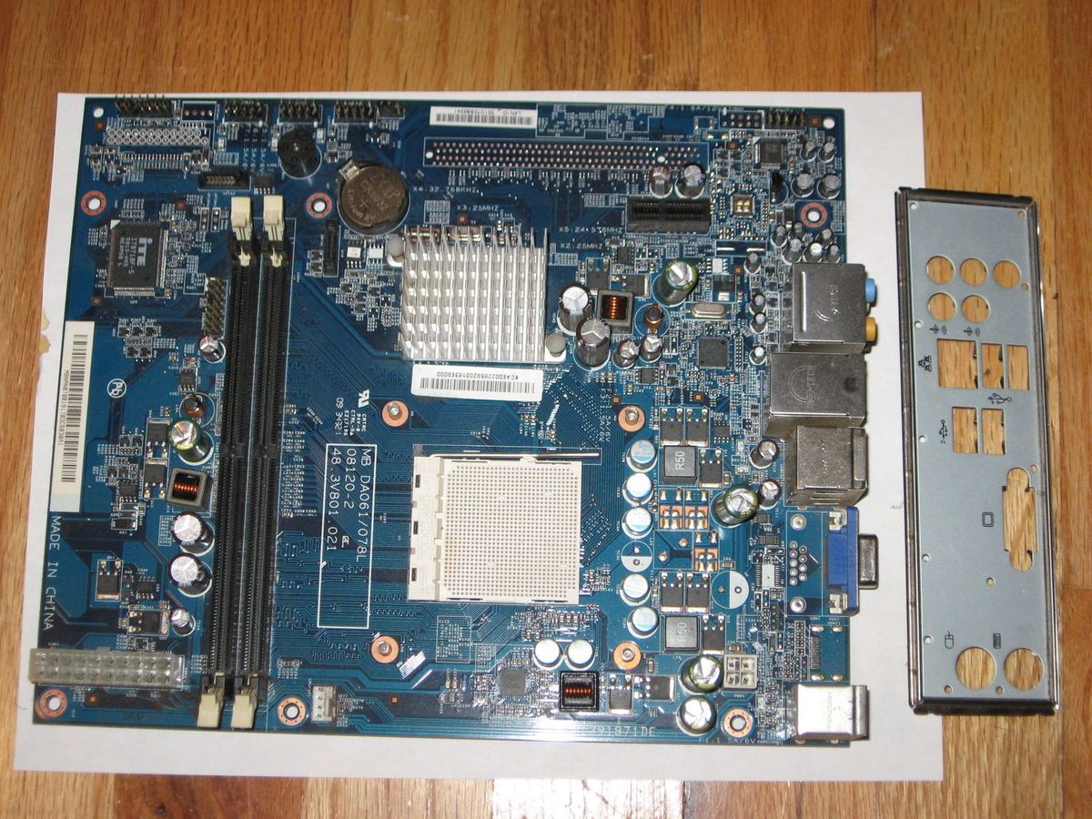 eMachines EL1300G Boxer Lite AM2 Motherboard DA061L 078L 08120 2 w