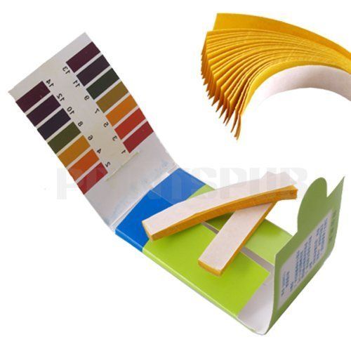 Pack Full Range Ph Test Paper 80 Strips Indicator New