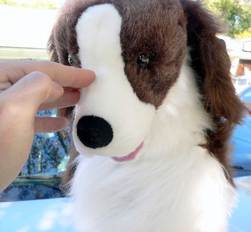 Realistic 30 English Springer Spaniel Big Plush Dog