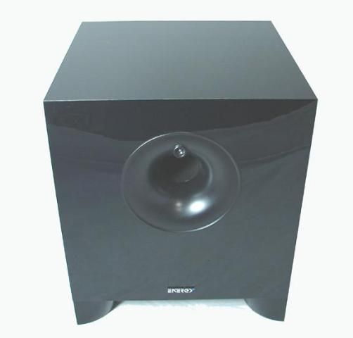 Energy Speakers ESW 8HG 200 Watt Black Subwoofer Mint