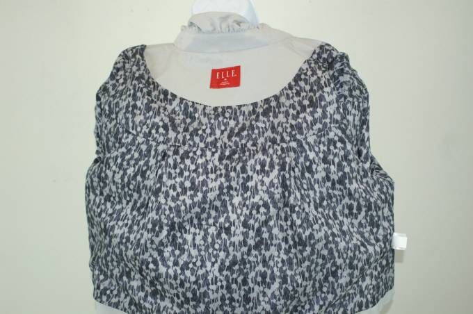 women s nwt elle gray bolero crop jacket size sz m beautifully stylish