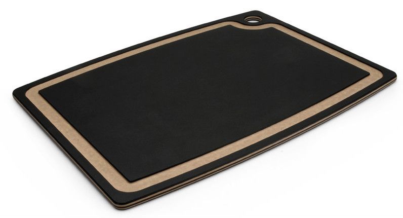 Epicurean 18 x 13 Cutting Board Juice Groove Black