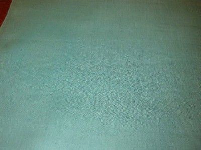 aqua sateen polished cotton drapery fabric new