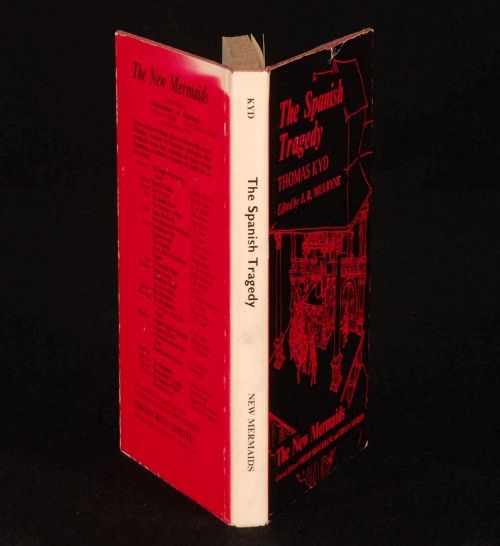 1970 The SPANISH TRAGEDY Thomas KYD + Dust Jacket