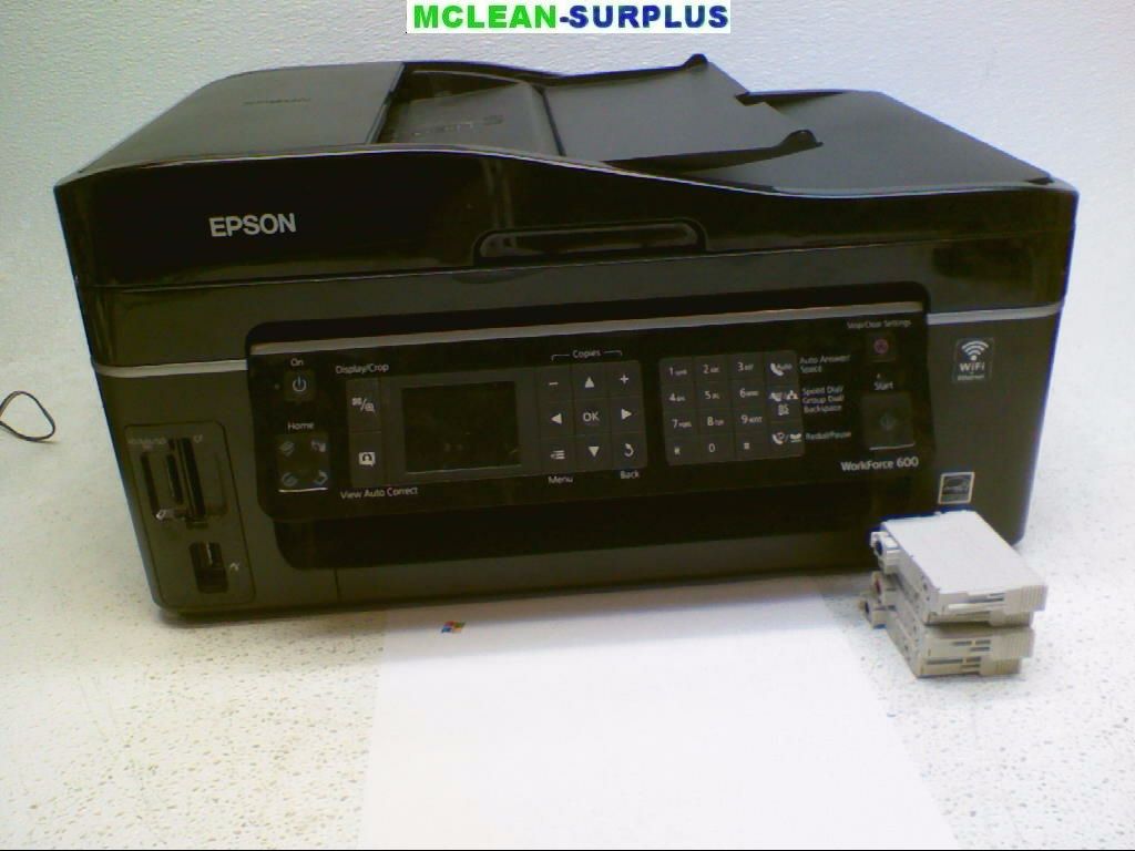 Epson Workforce 600 All in One Inkjet Printer