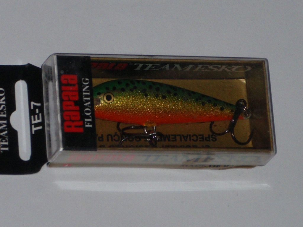 Rapala Team Esko TE 7 Shallow Fishing Lure GRF Green Foil