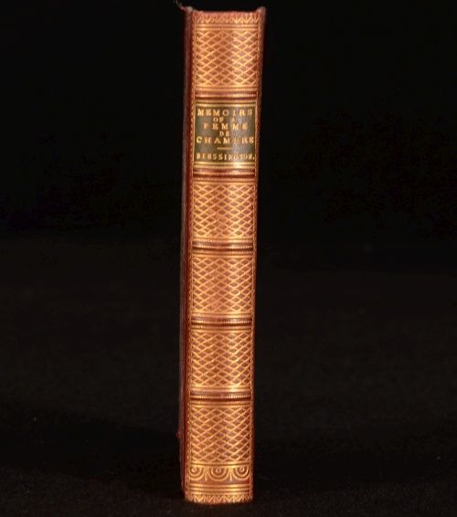 1846 Memoirs of A Femme de Chambre Countess of Blessington Tauchnitz