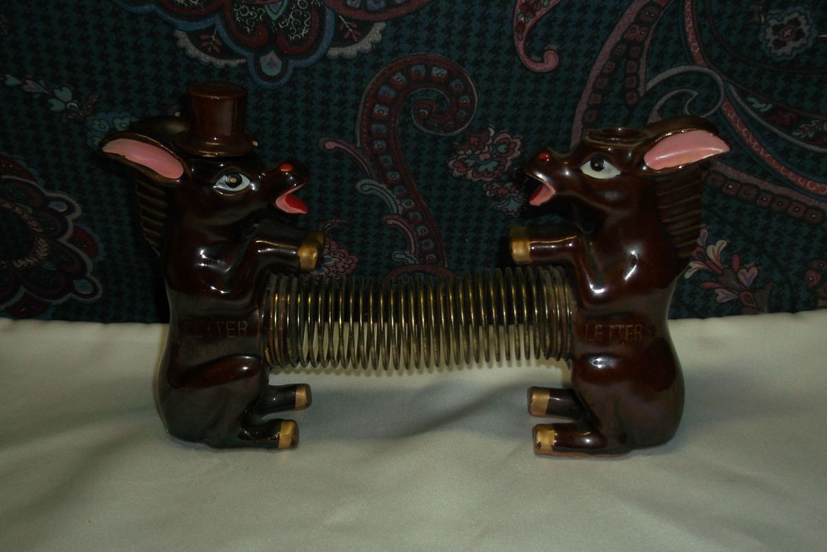  Vintage Relco Donkey Letter Holder