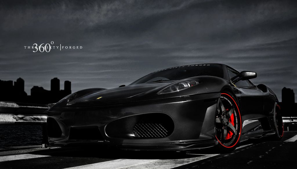 ferrari f430 front carbon fiber wheels pic