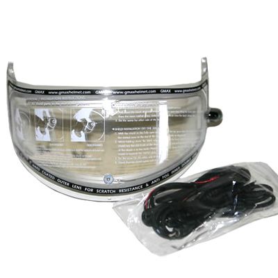 GMAX GM68S Snowmobile Helmet Electric Face Shield