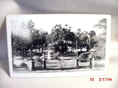  1025 Hillside Cemetery St Charles Minnesota RPPC