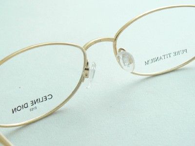 celine dion rimless titanium eyeglasses frames 8502 stones