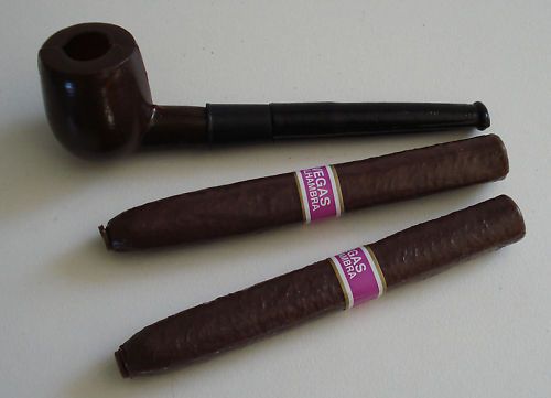 Cigars Pipe Fake Detective 1920s Gangster Pimp