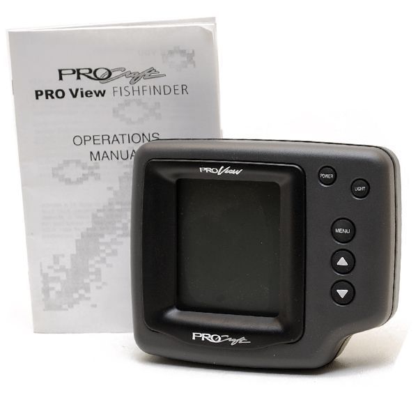 89779 ProCraft Trak Pro View Boat Fish Finder w Out Transducer