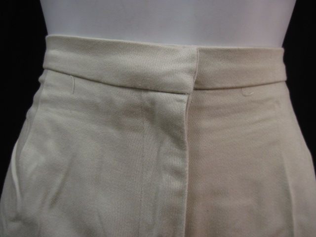 Evelyn Arthur Khaki Beige Cotton Slacks Pants Sz 16