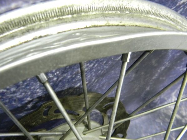 KTM 520 SX Wheel Rim Excel Silver Set 450 EXC 2001 Dirt Bike Parts