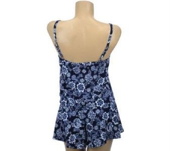 Fit 4 U Ds & Es Patties Flower Adjustable Strap Skortini $121 18W