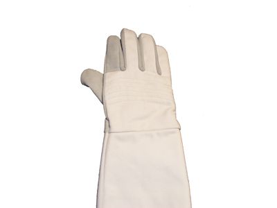 Beginner Leather Palm Fencing Glove Size Small Right