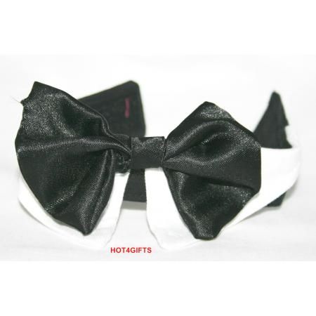 Small Dog Cat Pet Puppy Bow Tie Dress Up Tuxedo Collar