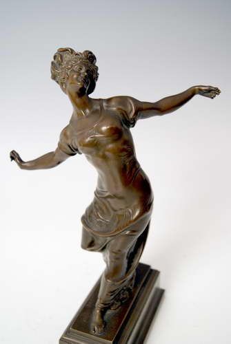  Figur Tänzerin Dancing Lady Ferdinand Liebermann UM 1910