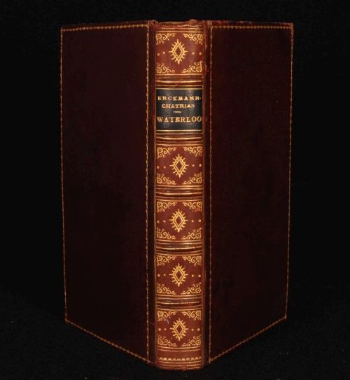 c1889 WATERLOO Erckmann Chatrian Military Fiction