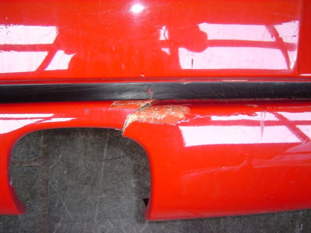 Ferrari F355 355 Rear Bumper 1995 1996 Red 64483810