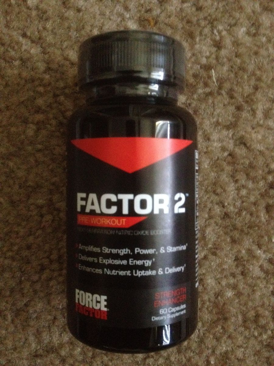  Force Factor Factor 2 60 Capsules