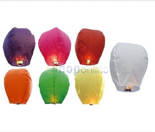 14 Chinese Sky Lantern Fly Fire Light Birthday Wedding Party Wish