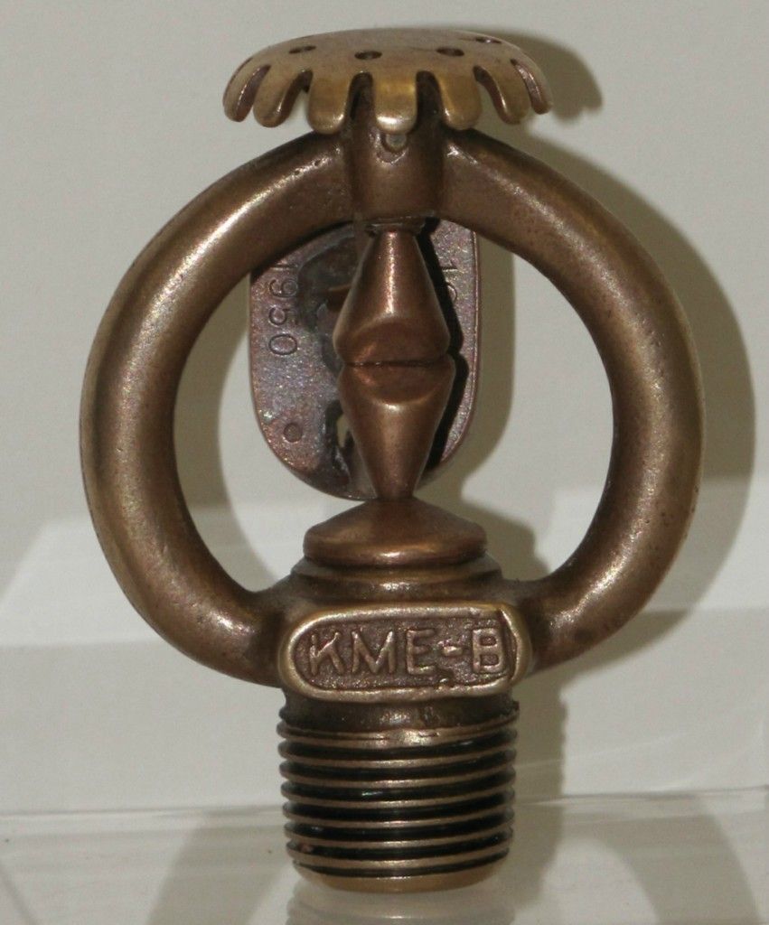 Fire Sprinkler Head 1950 Vintage