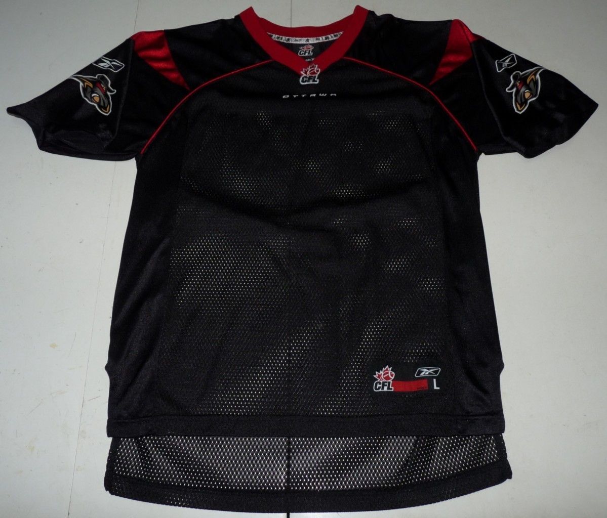  Reebok Ottawa Renegades CFL Football Youth Jersey Youth Large