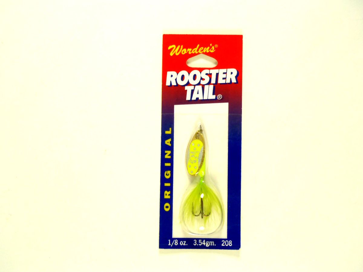  ROOSTER TAIL SPINNER FISHING TACKLE TROLLING TROUT WALLEYE SALMON BASS