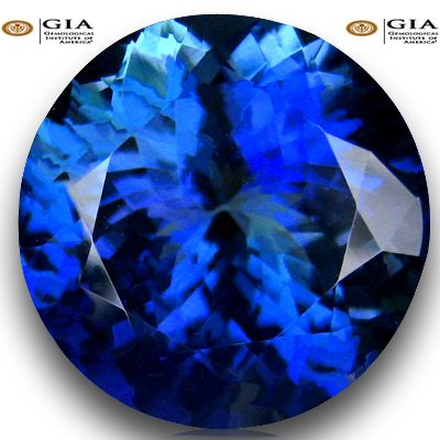 47Ct GIA FULL CERTIFIED TOP 5*GRADE DBLOCK AAAAA TANZANITE 