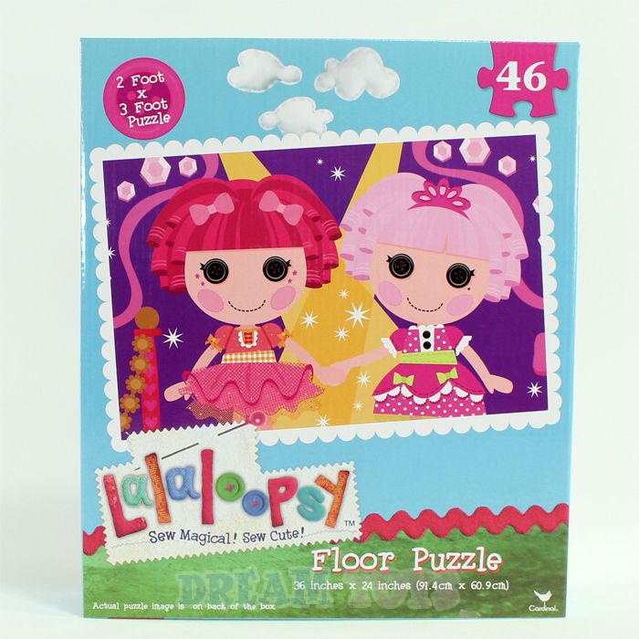  Large 3 Ft x 2 Ft Floor Jigsaw Puzzle 46 Pcs   Licensed Girls Games