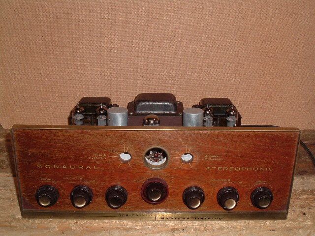 Madison Fielding 320 Early Stereo Tube Amp Working Late 50s Early 60s