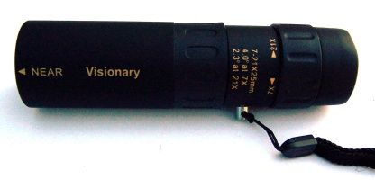 High Power 7 21x25 Zoom Monocular Close Focus 30cm