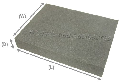 Foam Block Insert for En AC FG A022 Flight Case