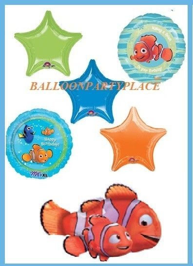  Birthday Party XL Balloons Fish Ocean Decoration Supplies 6