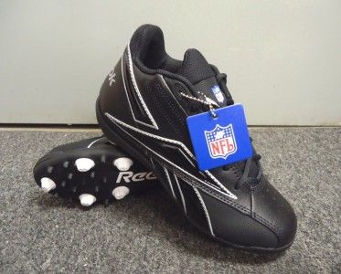 Reebok Youth Football Cleats NFL Thorpe Mid MR7 Black