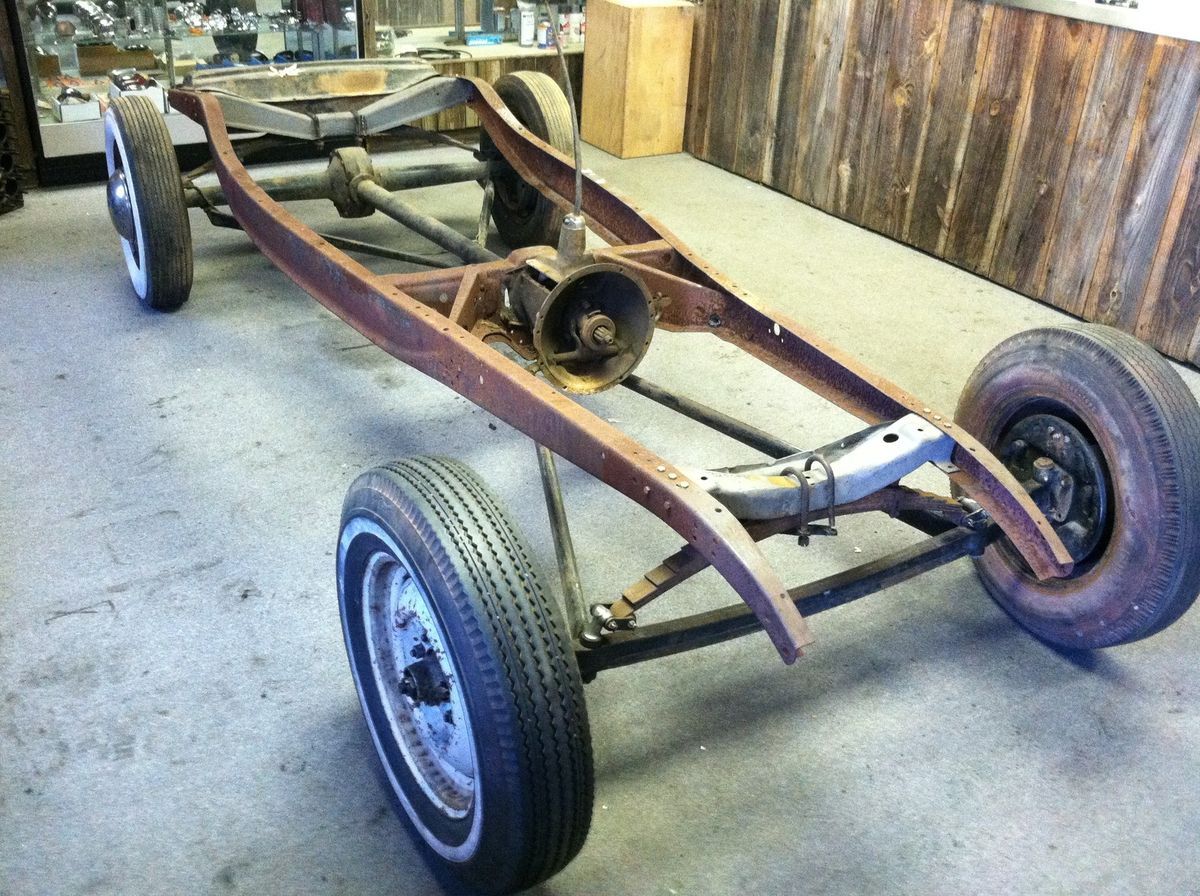 1932 Ford Chassis Frame heavy axles wishbone hot rod scta deuce 32 k