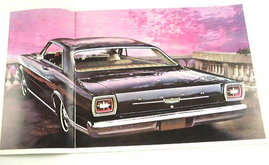 1966 66 Ford Brochure Galaxie 500 XL Custom 500