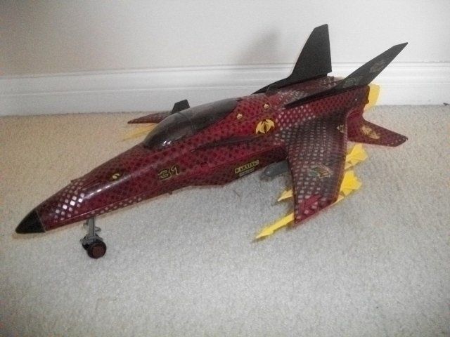 Gi Joe 25th Anniversary Python Patrol Conquest x 30 Jet Near Complete